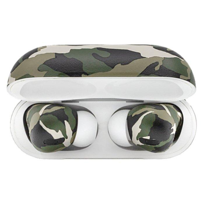 سماعة أبل ايربودز برو ماجسيف مطلية من سويتش - مموه أخضر