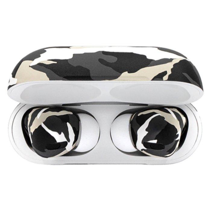Switch Airpods Pro MagSafe Army Camo Mono Chrome Matte Price Shop