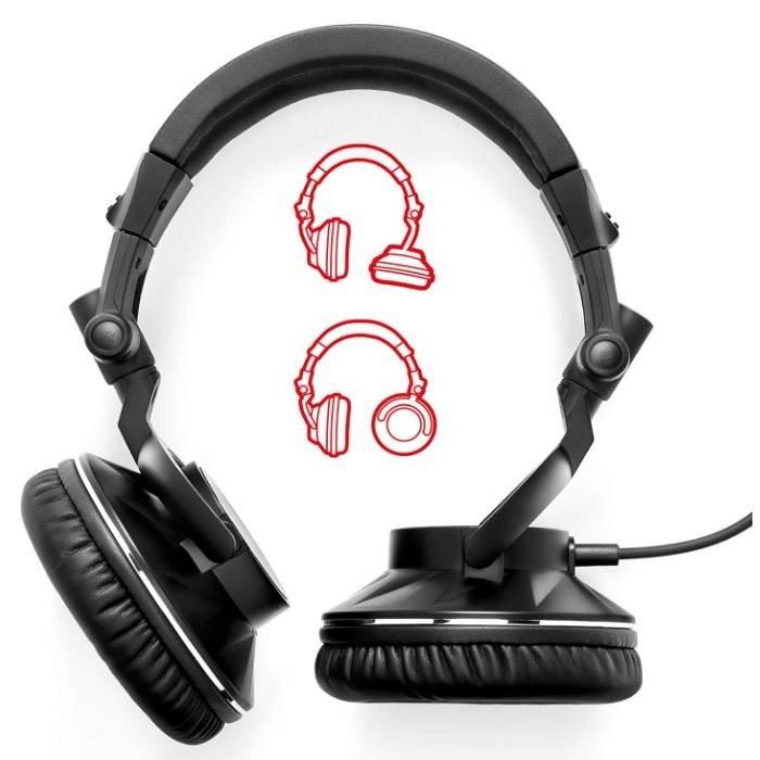Hercules DJ Over-Ear Headphones, HDP DJ60 – Black| Xcite