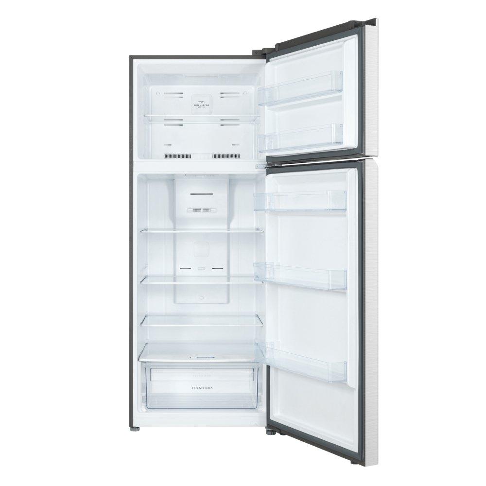 TCL Top Mount Refrigerator, 15.6CFT, 465-Liters, P465TM - Silver