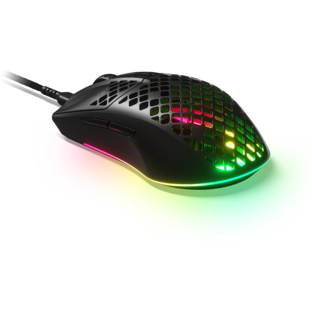 ماوس الألعاب ايروكس 3 سلكي من ستيلس سيرز (2022) - أسود