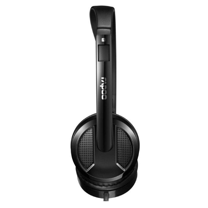 Rapoo H100 Wired Stereo Headset (Black)