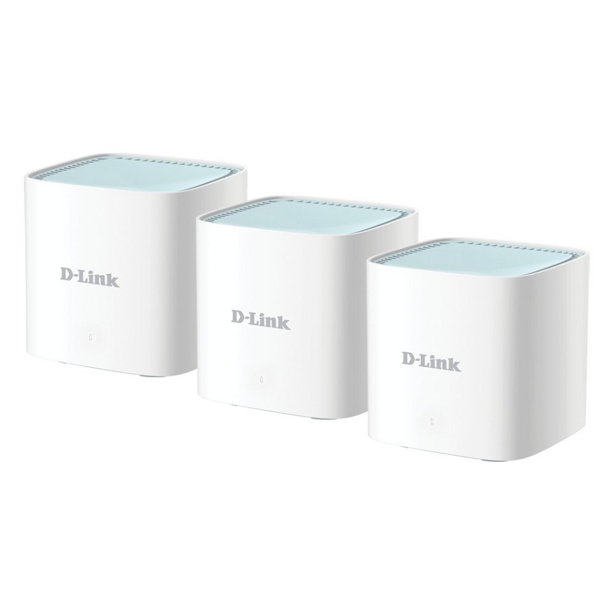 DLink M15-AX1500 Wi-Fi 6 Mesh Router - 3 Packs