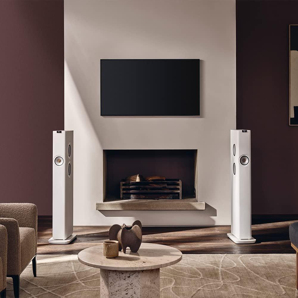 مكبّر صوت أفقي لاسلكي من كيف (LS60W) أبيض