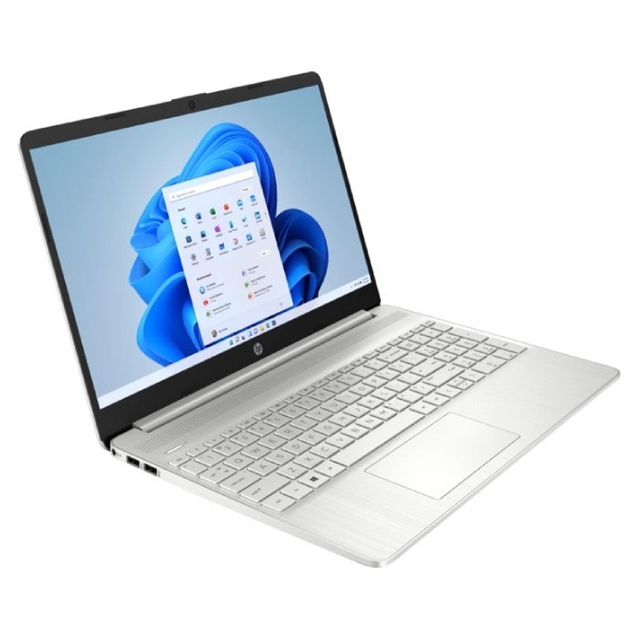 HP Home Notebook , Intel Core i5, RAM 8GB, SSD 512GB, 15.6" FHD Laptop - Natural Silver (15s-fq5002ne)