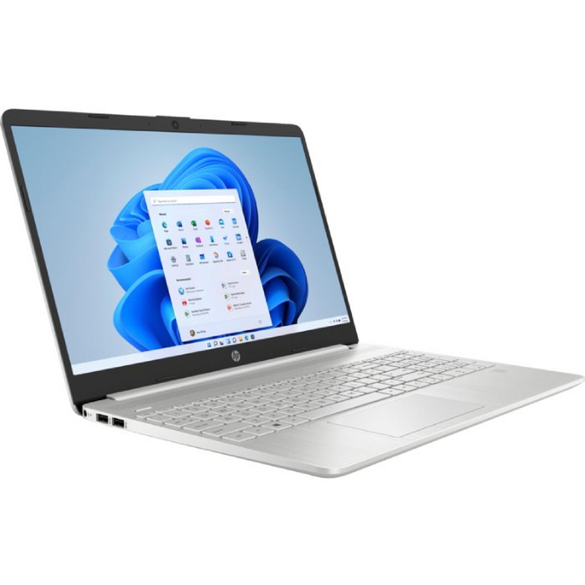 HP Laptop, intel Core i7 12th Gen, 16GB RAM, 512GB SSD, 15.6-inch, Intel Graphics Iris X, Windows 11, HP 15s-FQ5035NE - Silver