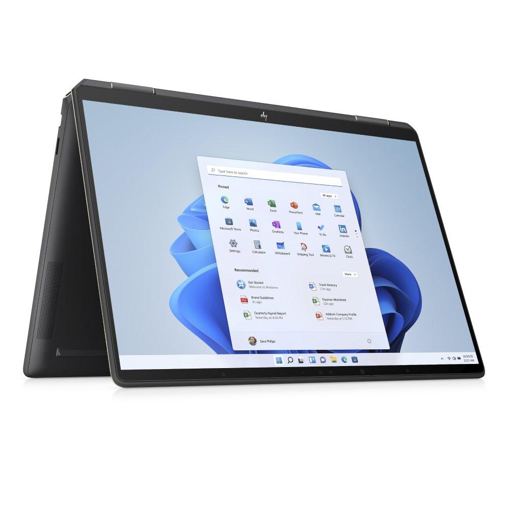 لابتوب سبيكترا  x360  2 في 1 من اتش بي ، انتل كور اي7 الجيل، 16 جيجابايت رام ، 1 تيرابايت اس اس دي ، شاشة 16 بوصة تعمل باللمس، انتل ايريس اكس اي، ويندوز 11 هوم ، 16-f1000ne - أسود