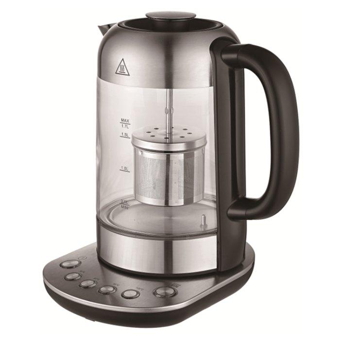 Buy Wansa electric tea maker, 1. 7l, 2200w, kegs5803y-gs - stainless steel in Kuwait