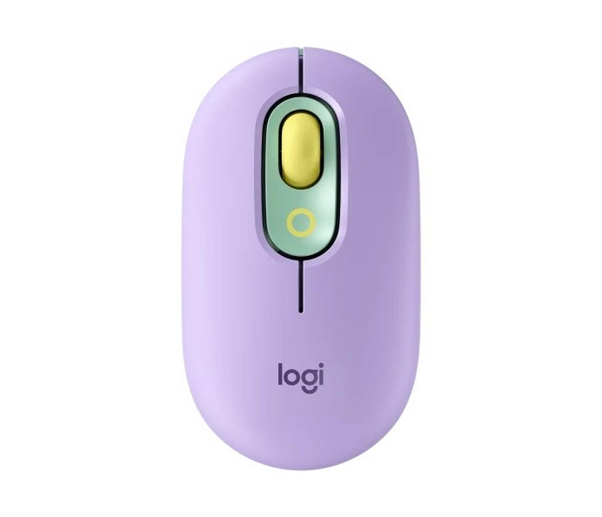 Logitech Wireless POP Mouse with Emoji - Daydream