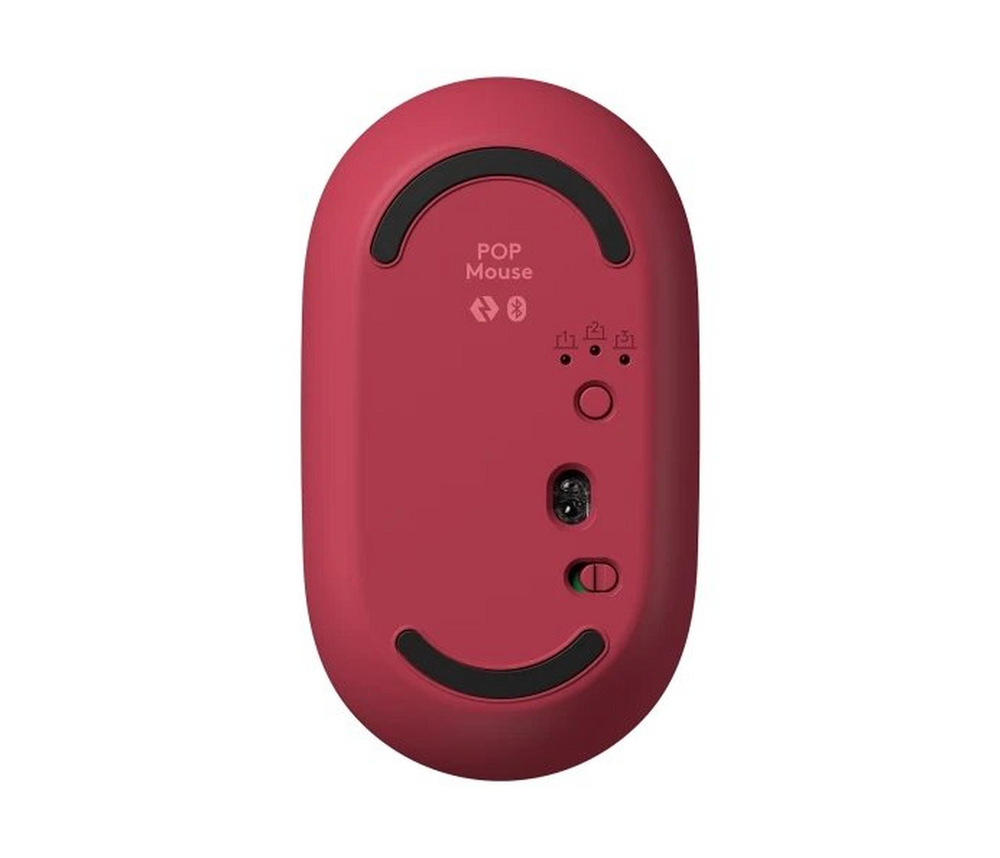 Logitech Wireless POP Mouse with Emoji - Heartbreaker Rose
