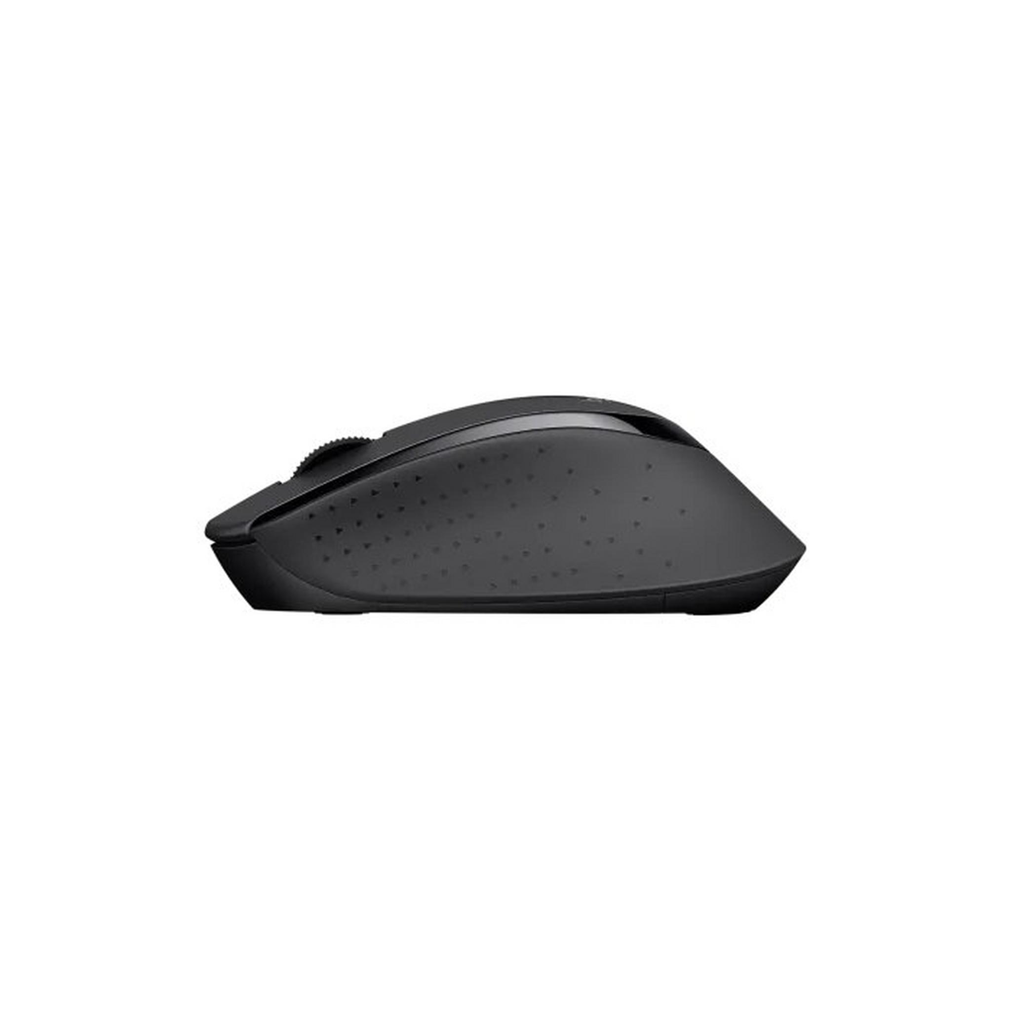 Logitech Wireless Keyboard and Mouse Combo, MK345 - Black