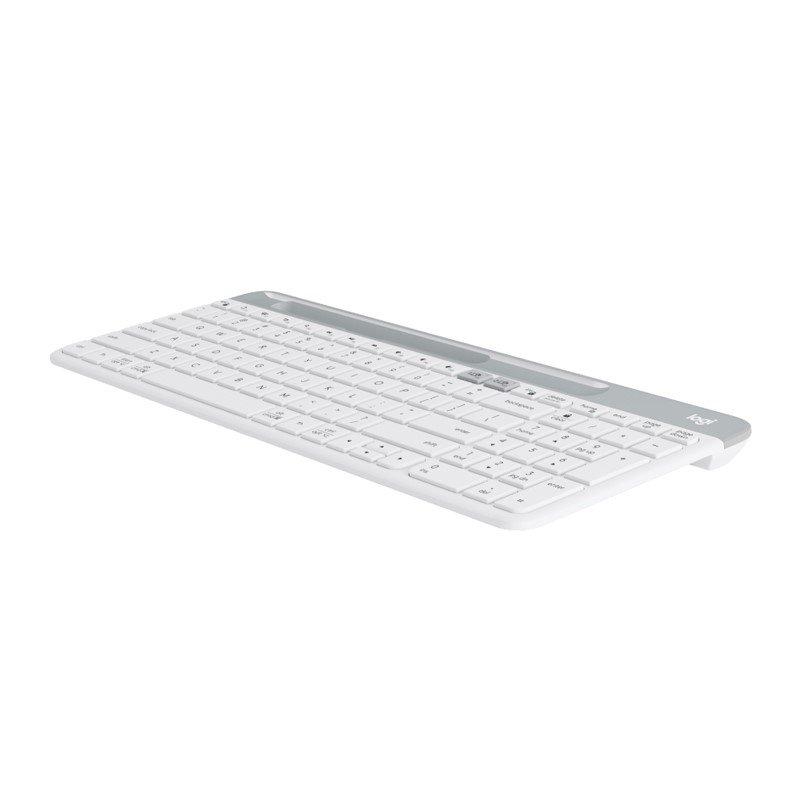 Logitech K580 Slim Multi-Device Wireless Keyboard - Off White