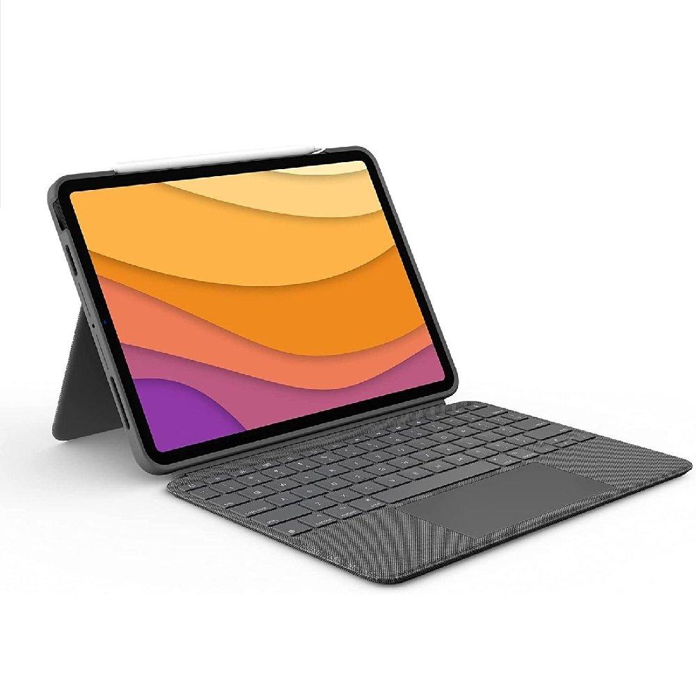 Logitech combo touch ipad pro 12 9 5th generation detachable backlit