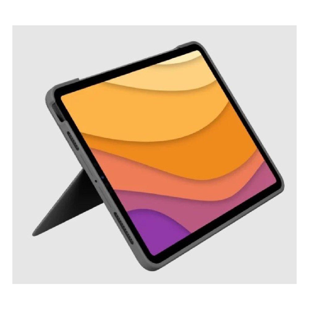 Logitech Combo Touch iPad Pro 12.9 (5th Generation) Detachable Backlit Arabic keyboard