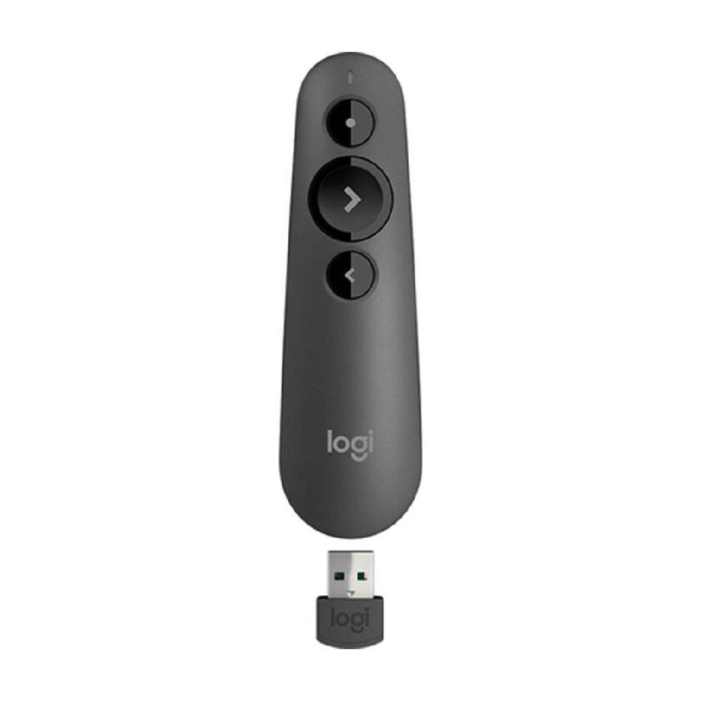 Logitech R500s Laser Presentation Remote, 910-005843 - Graphite Black