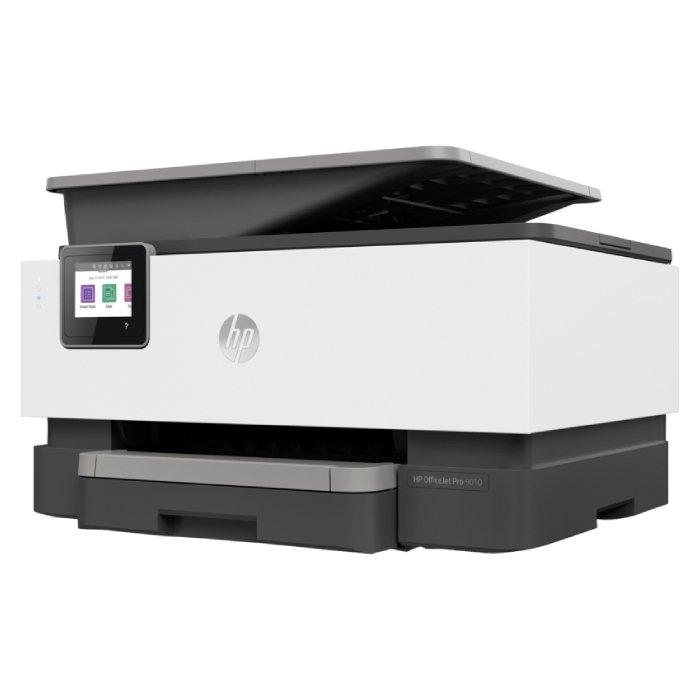 HP OfficeJet Pro 9010 All-in-One Printer, 3UK83B - White