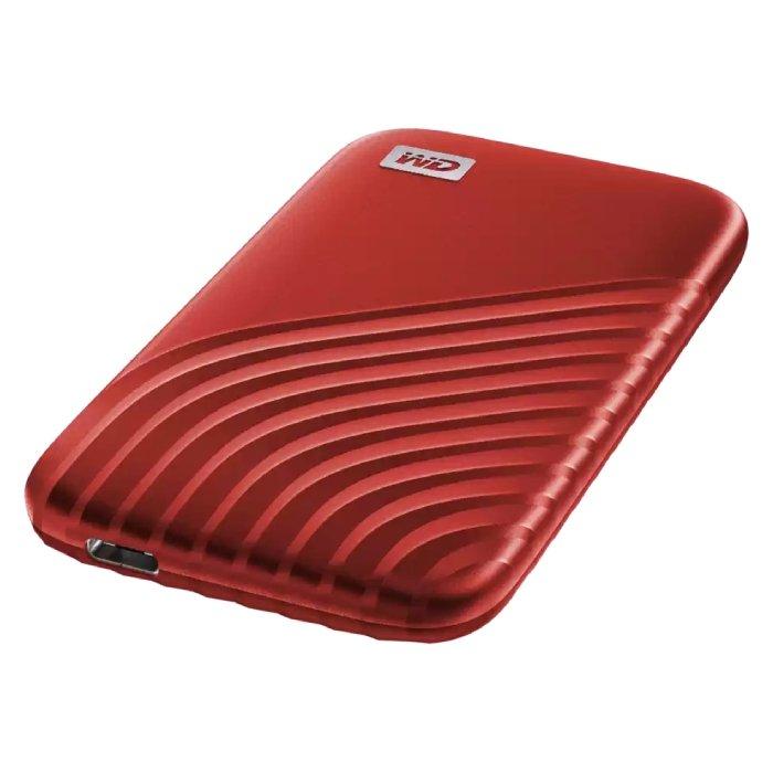 Buy Wd 2tb my passport portable external hard drive ssd (wdbagf0020brd-wesn) -  red in Kuwait