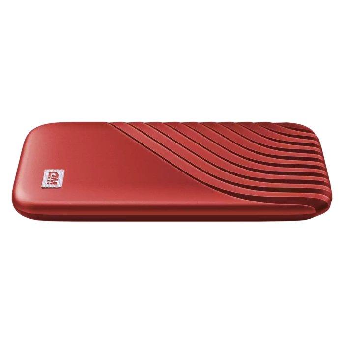 WD 2TB My Passport Portable External Hard Drive SSD (WDBAGF0020BRD-WESN) -  Red