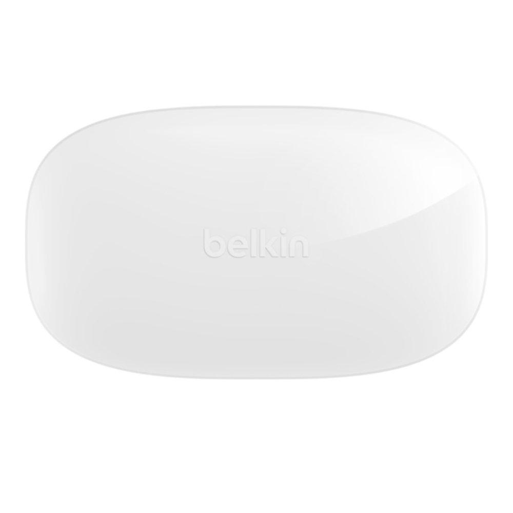 سماعة بادز ساوندفورم بتقنية إلغاء الضوضاء الغامرة من بلكين - أبيض