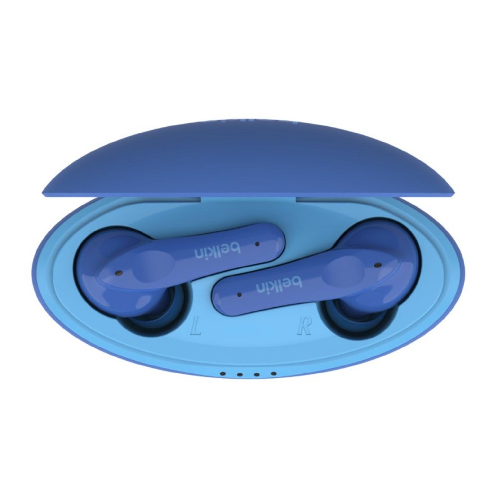 سماعات ايربادز للاطفال نانو ساوند فورم لاسلكية من بيلكن - أزرق