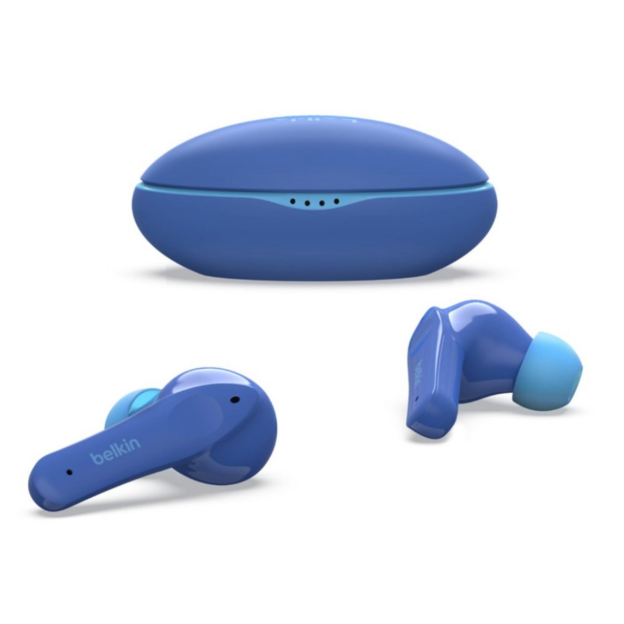 Belkin Soundform Nano Wireless Earbuds​ for Kids - Blue