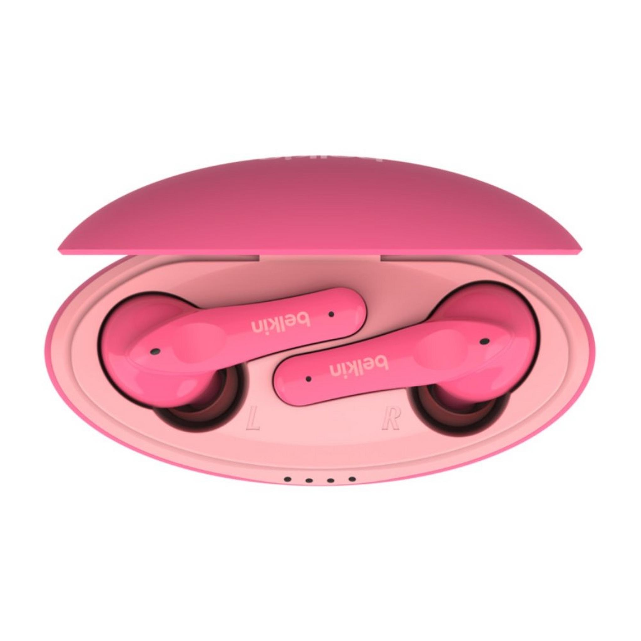 Belkin Soundform Nano Wireless Earbuds​ for Kids - Pink