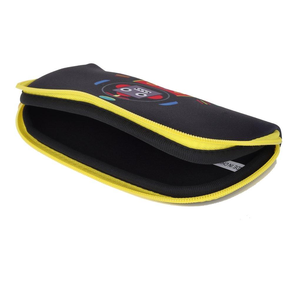 مجموعة حقائب روبوت 3 في 1 للأطفال متوسطة الحجم من اي كيو - أسود