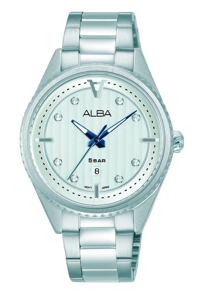 Alba 34mm analog quartz ladies watch ah7ak1x1 price in Kuwait