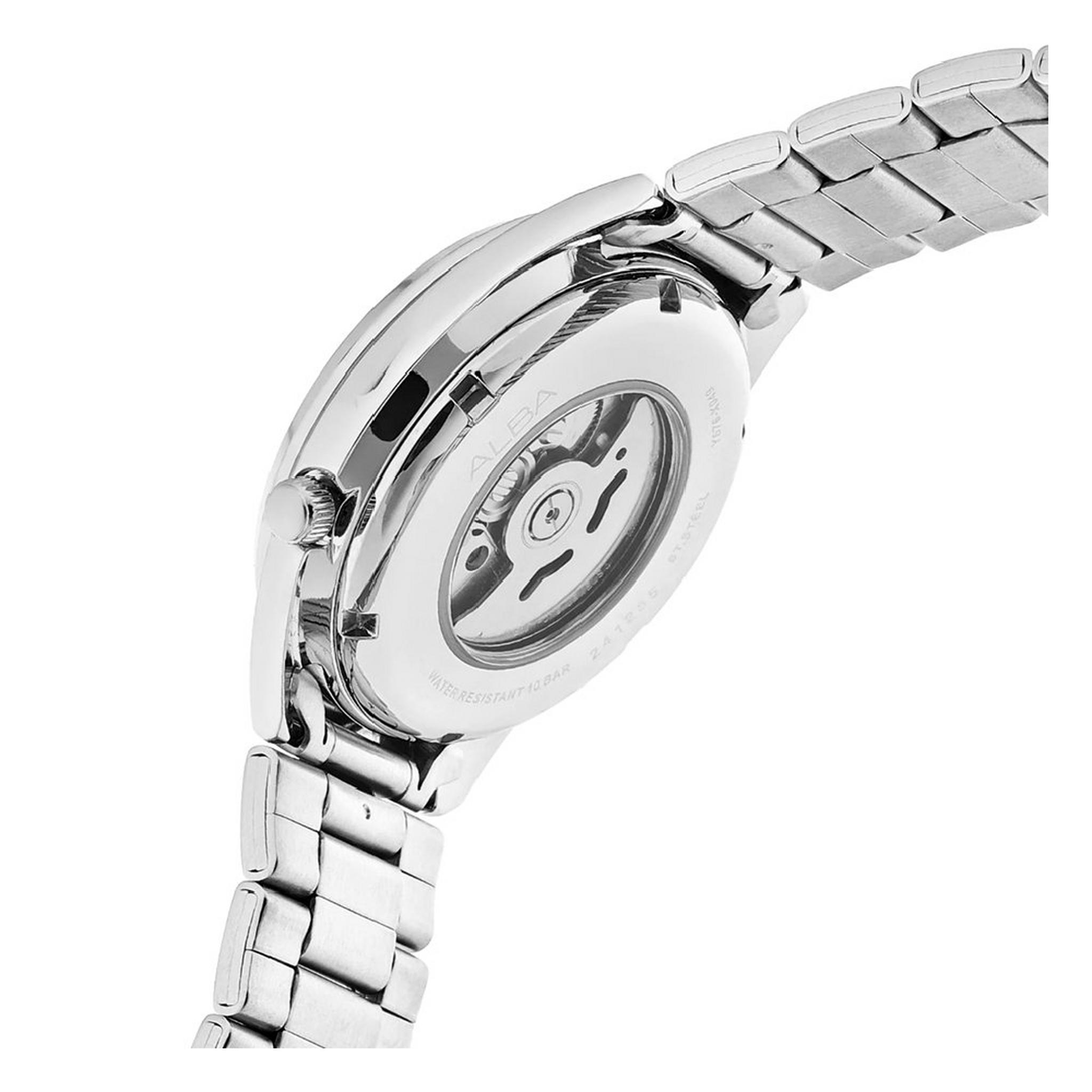 Alba Watch for Men, Analog, Stainless Steel, AL4317X1 - Silver