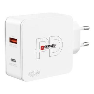 Buy Skross multipower 2 pro eu usb charger, skch000148wpdeucn - white in Kuwait