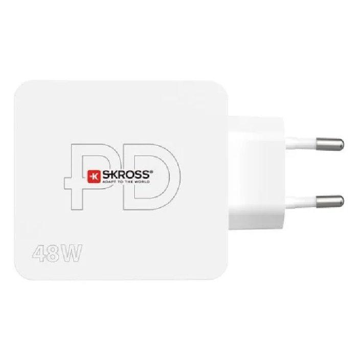 Skross Multipower 2 Pro EU USB Charger, SKCH000148WPDEUCN - White