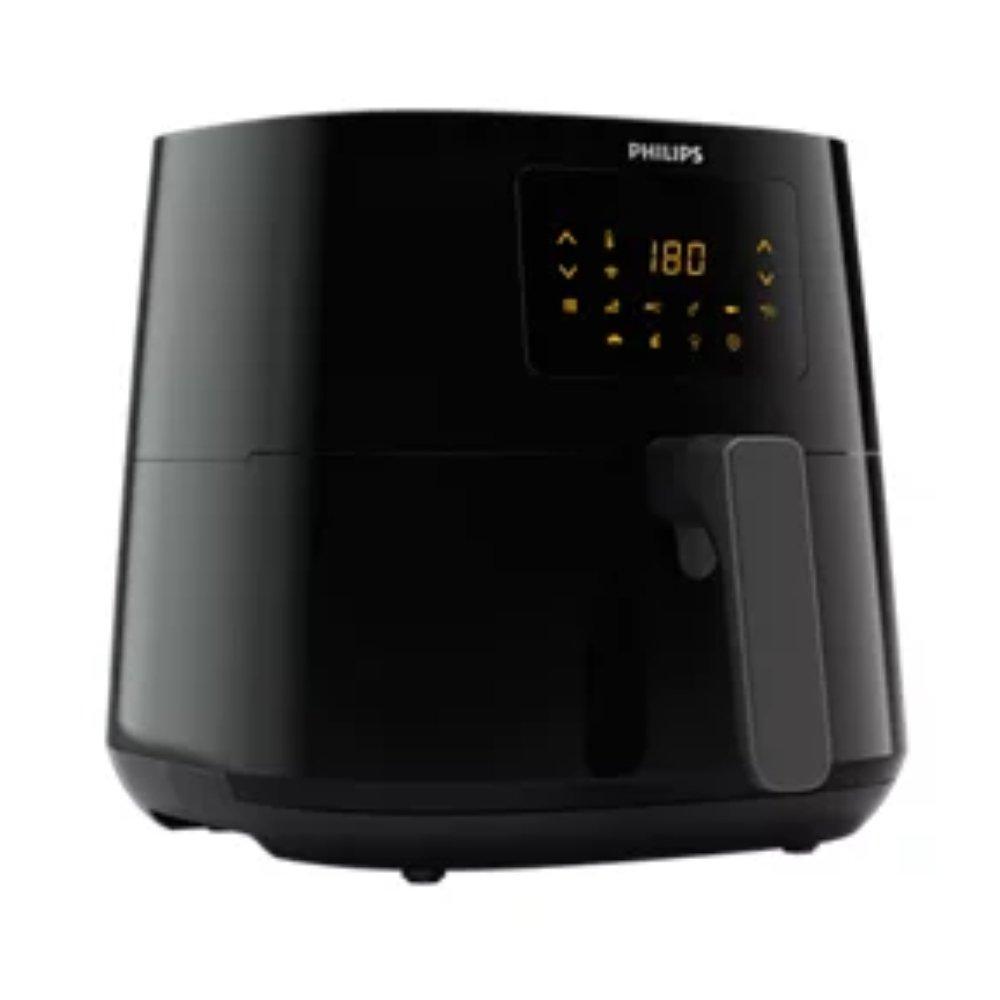 قلاية هوائية  سلسلة 5000 مقاس اكس لارج من فيليبس، قدرة 2000 واط، سعة 6.2 لتر، HD9280/91 - أسود