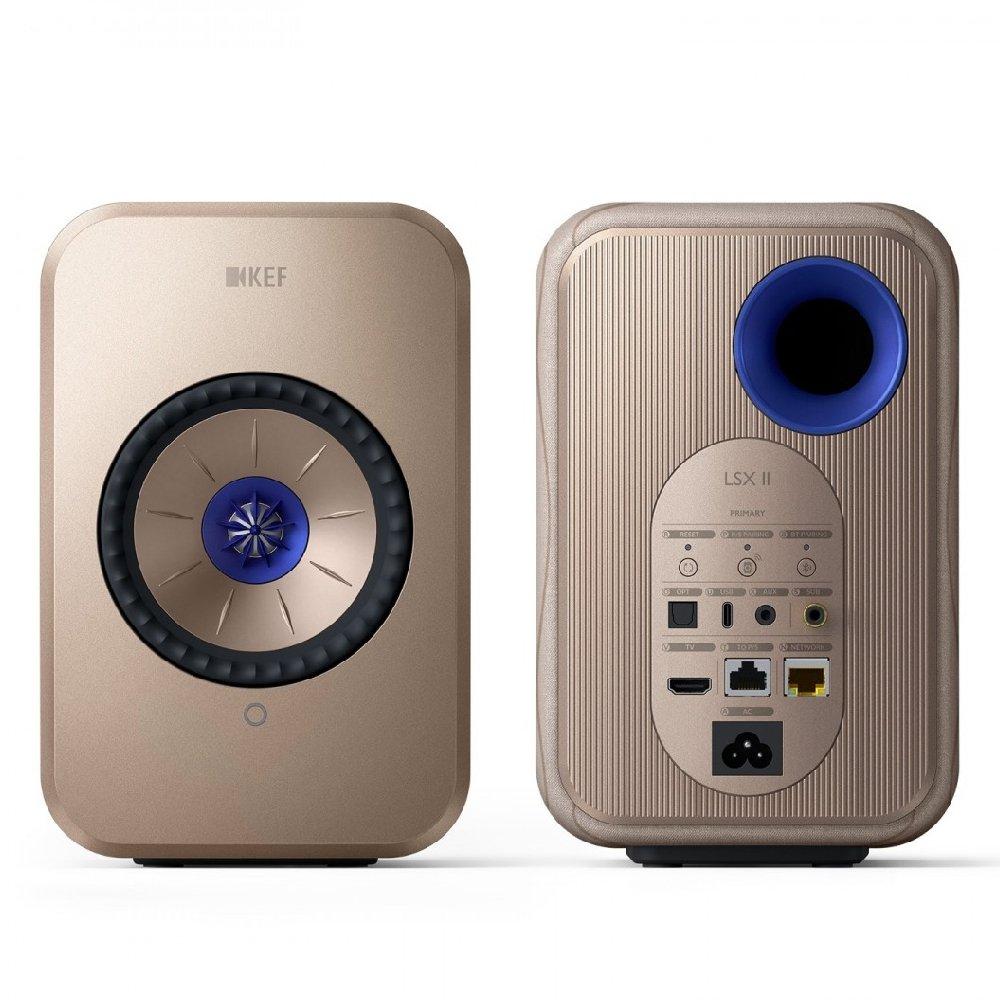 مكبر صوت هاي فاي لاسلكي ال اس اكس II اكتف من كيف، بقدرة 200 واط، SP4041DB (المملكة المتحدة) – ذهبي