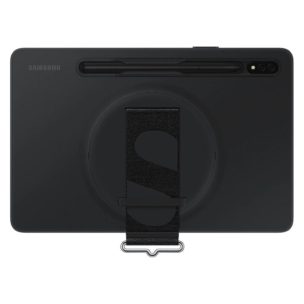 Buy Galaxy tab s8 strap cover - black in Kuwait