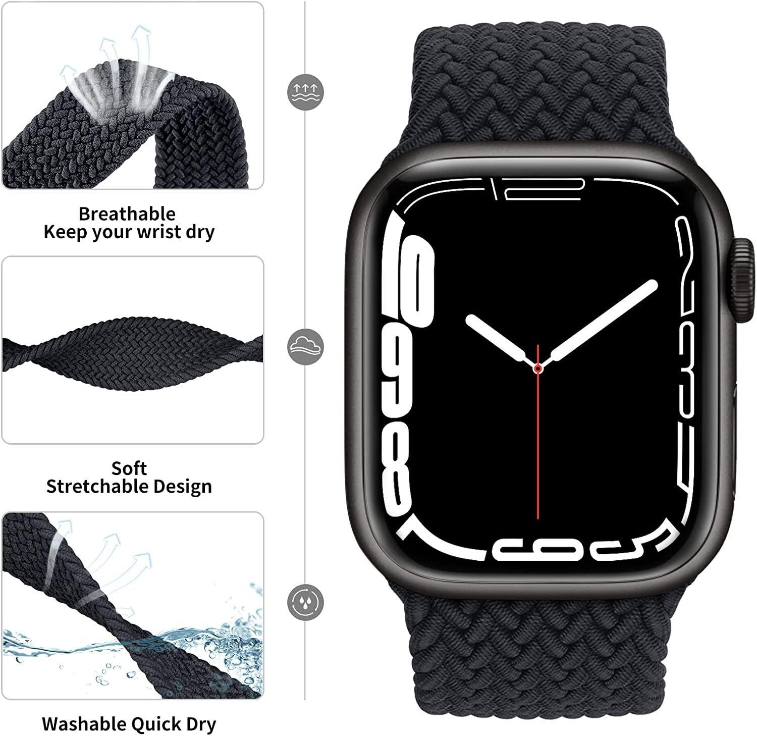 OS7-EQ-NYLN WOVEN STRP-APW-41MM-BLACK