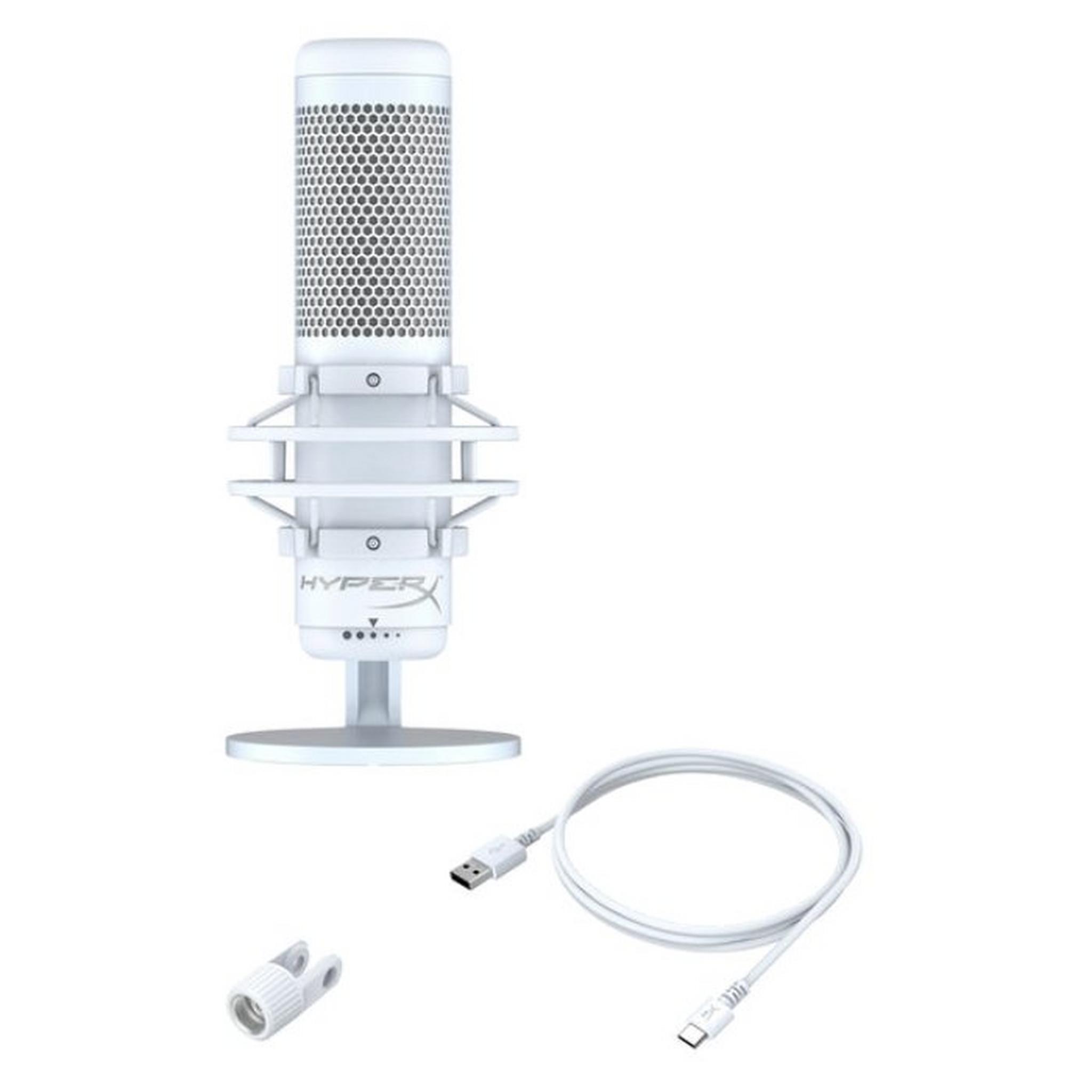 HyperX QuadCast S - USB Microphone White