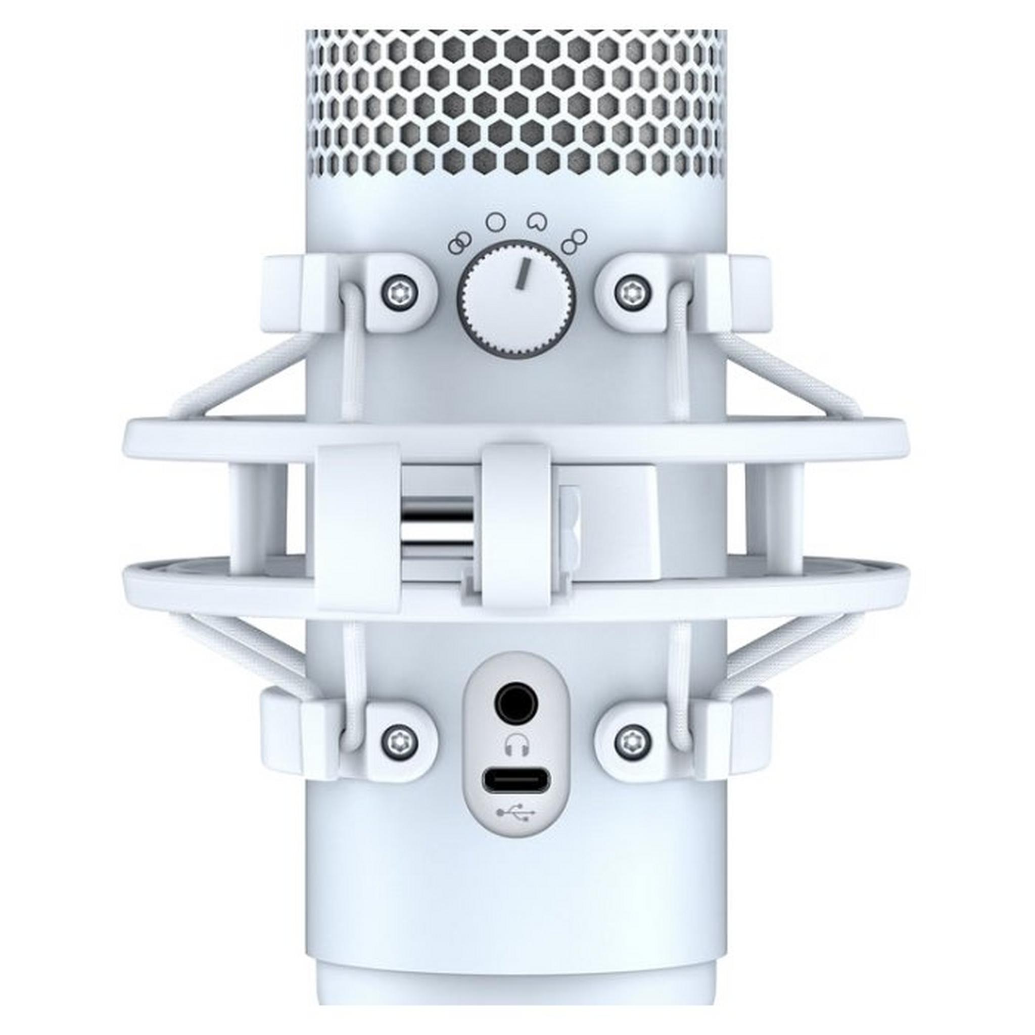 HyperX QuadCast S - USB Microphone White