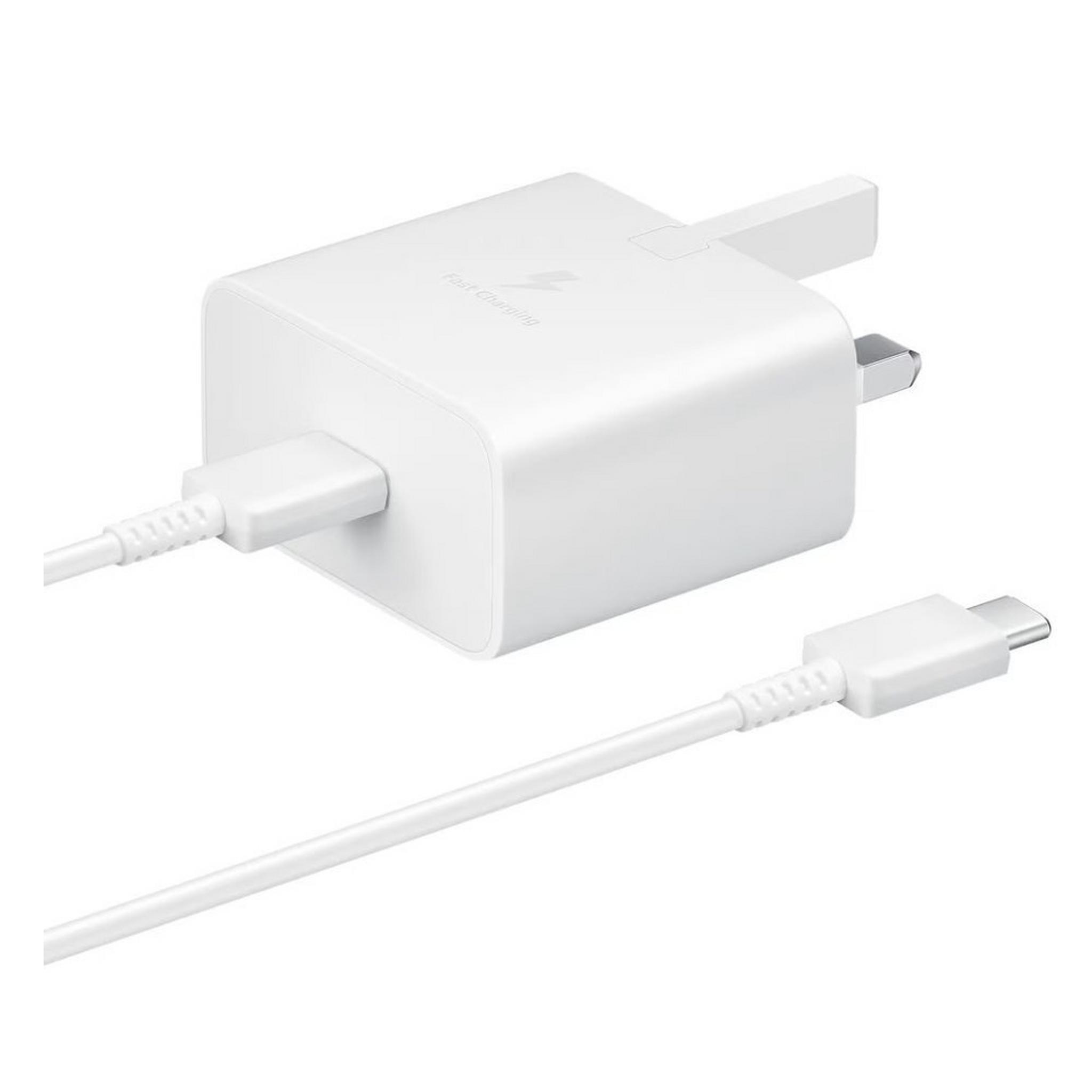 Samsung Power Adapter (15 W) With Type C Cable