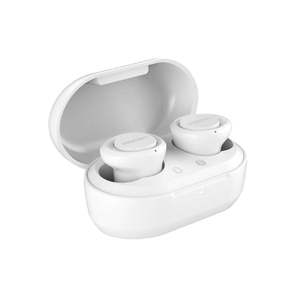 PHILIPS 1000 Series In-Ear True Wireless Headphones, TAT1215WT/97 - White