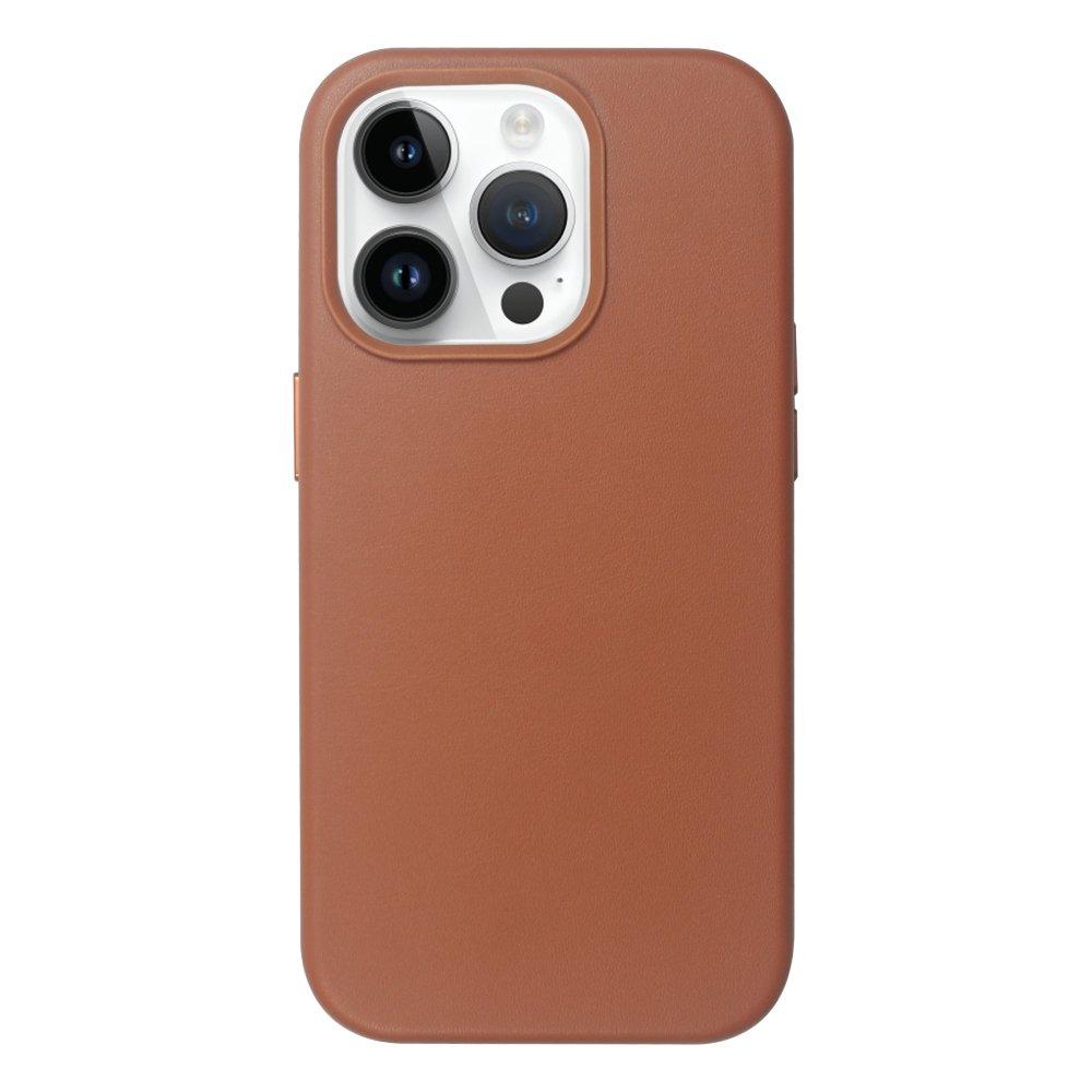 Buy Eq-mgsf lthr cse-iphone-14-pro-brown in Saudi Arabia