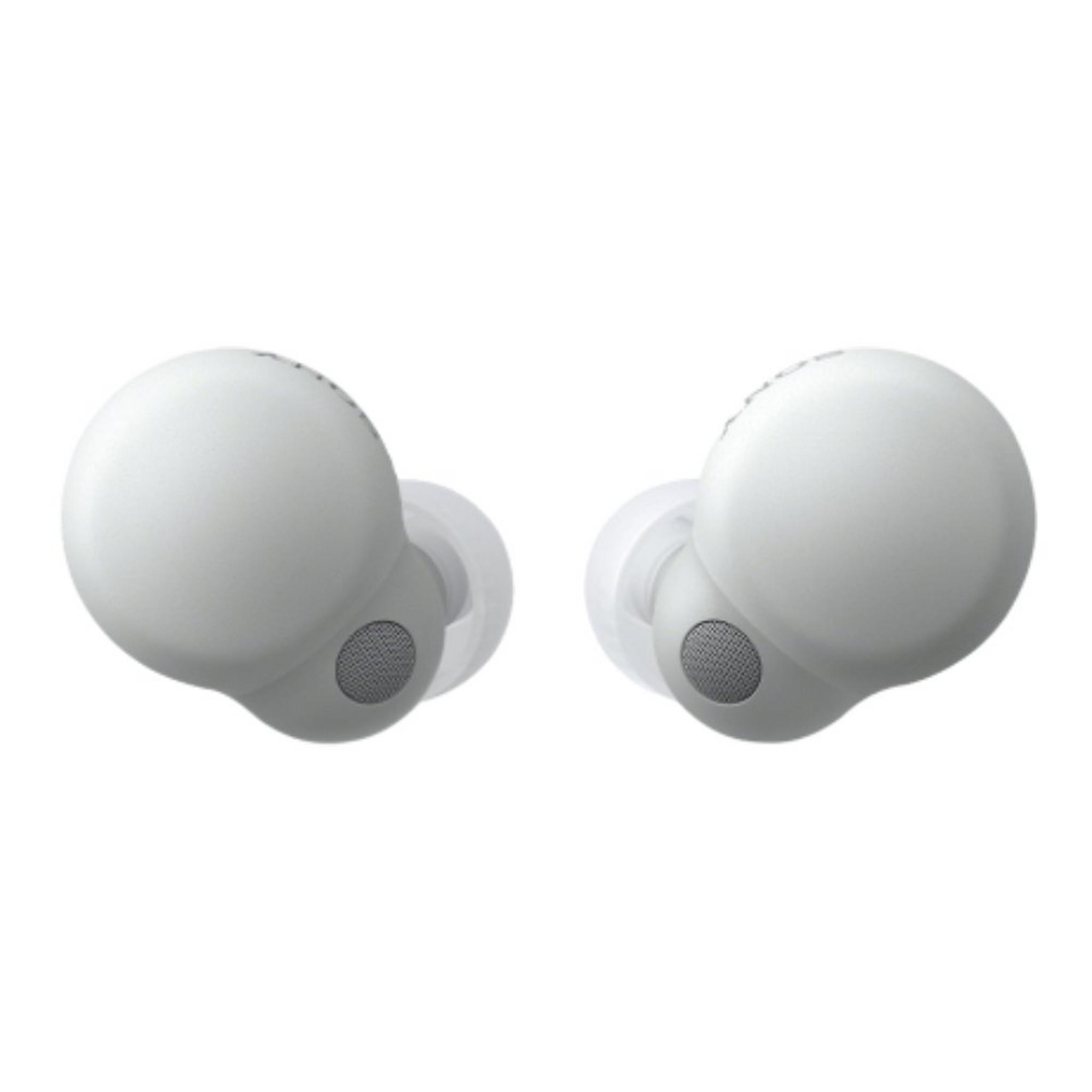 سماعات سوني لينك بادز لاسلكي حر بتقنية الغاء الضوضاء (WF-LS900N) - أبيض