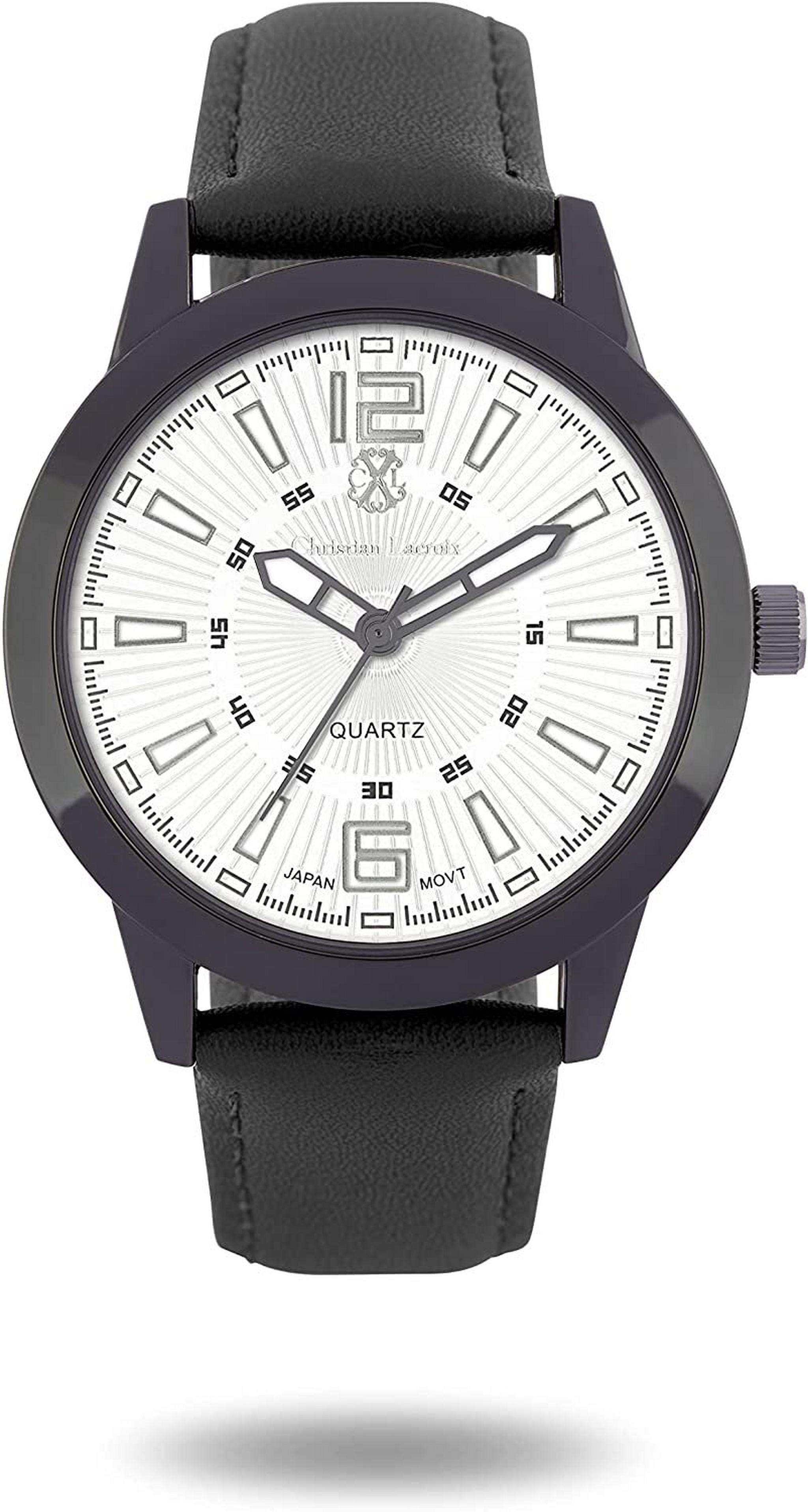 Christian Lacroix 40mm Analog Gents' Leather Watch - CXLW471