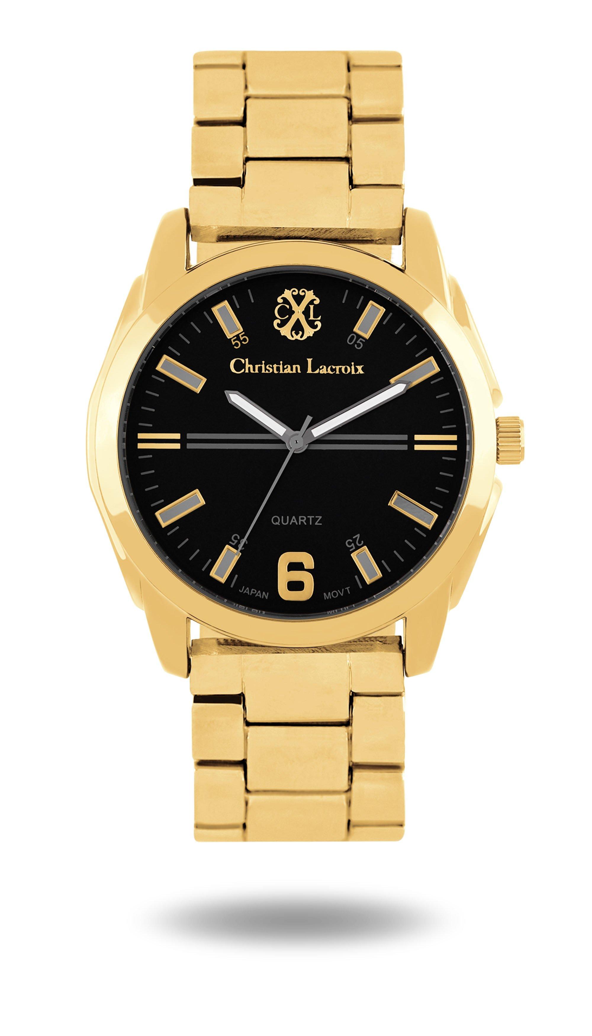 Christian Lacroix 42mm Analog Gents' Metal Watch - CXLW467