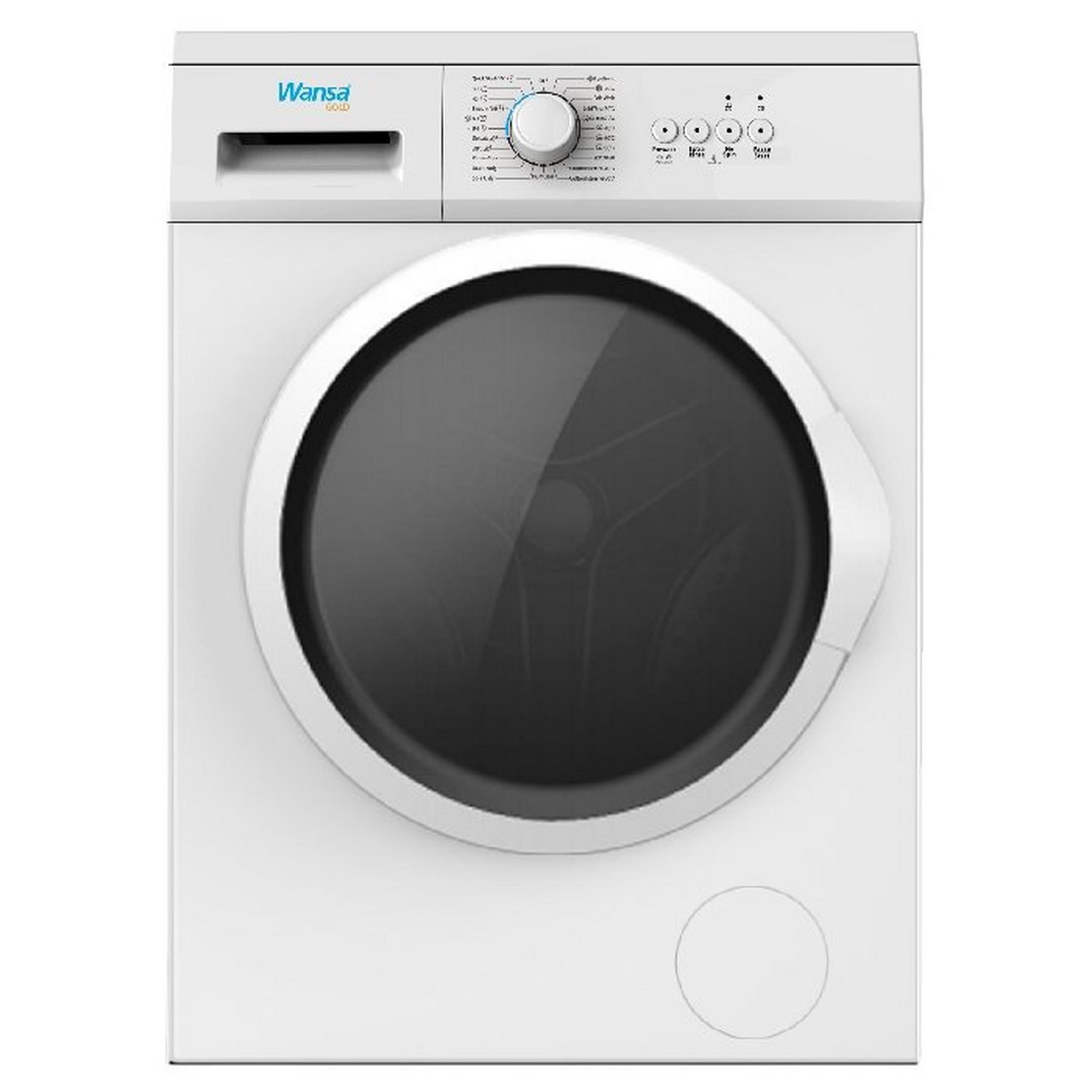 Wansa Gold  Front Load Washing Machine6kg  WGFL60125WH-C10 - White