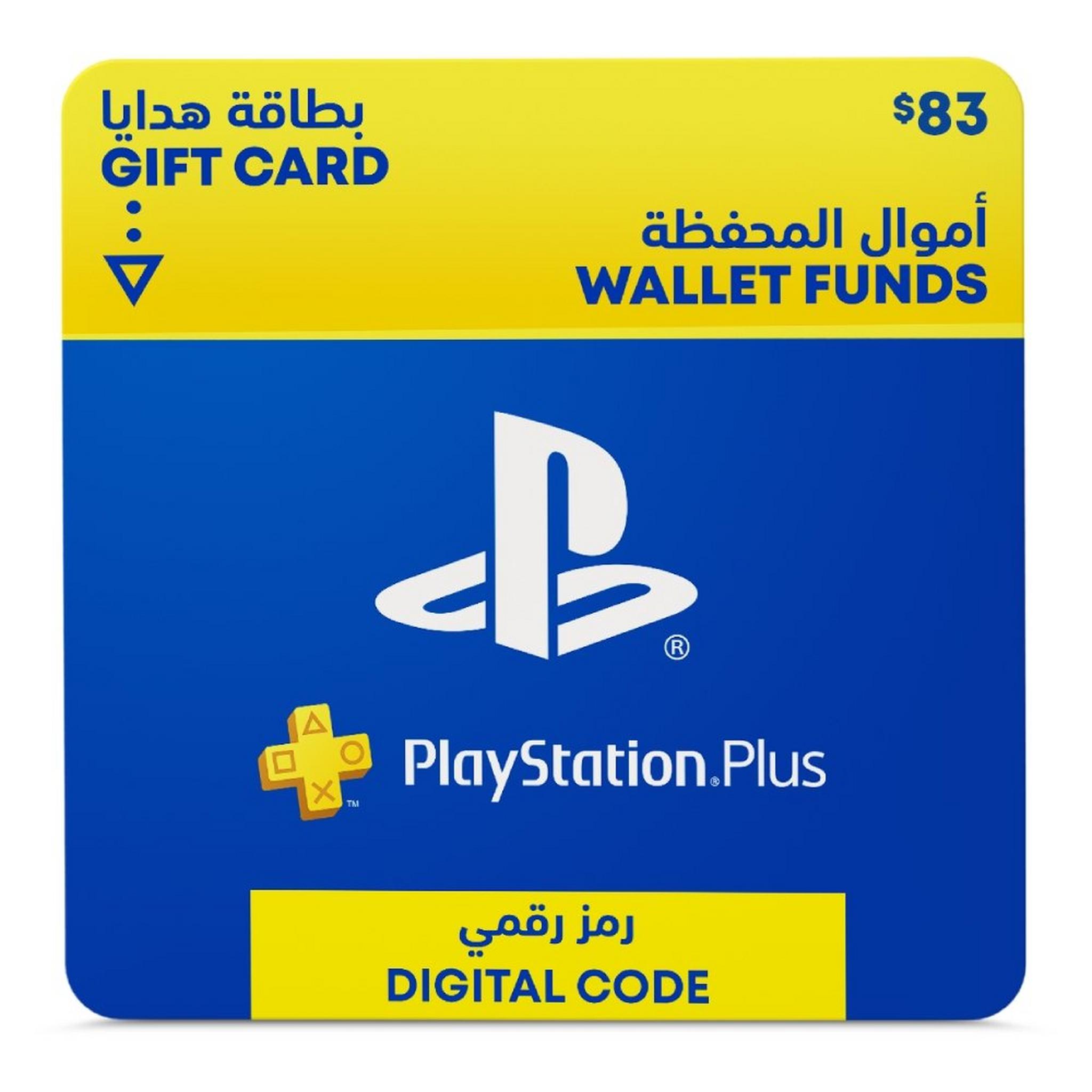 Sony PSN Wallet Fund Top UP - 83 USD