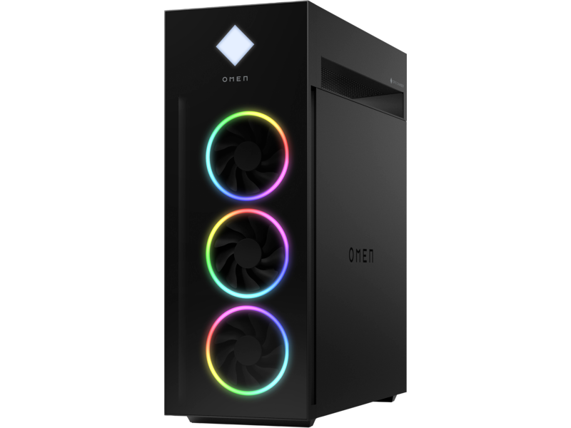 ديسك توب الألعاب إتش بي أومن GT22-0003ne - ويندوز 11 هوم - انتل كور آي9 -  رام 64 جيجا - 2 تيرابايت SSD - نفيديا 3090