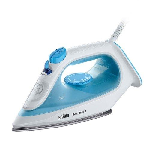 Buy Braun steam iron, 220ml, 2000w, si1050bl - blue in Kuwait