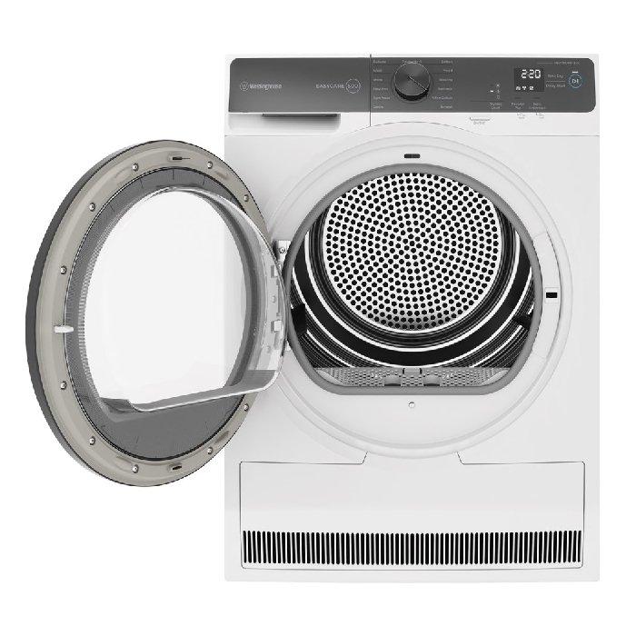 Frigidaire Front Load Heat Pump Tumble Condenser Dryer, 8kg, FDH804N7WA - White