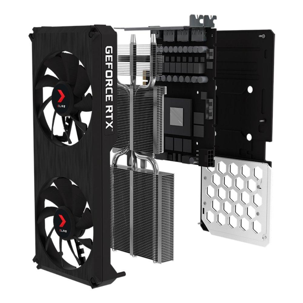 PNY GeForce RTX 3050 8GB XLR8 Gaming REVEL EPIC-X RGB Graphics Card - Dual Fan