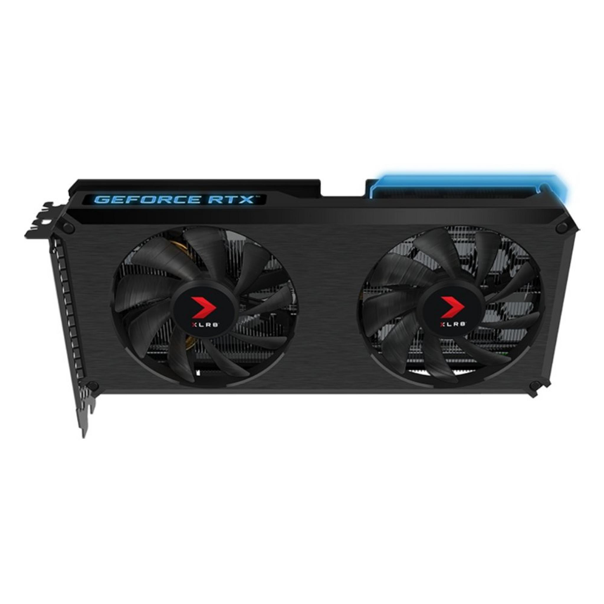 PNY GeForce RTX 3050 8GB XLR8 Gaming REVEL EPIC-X RGB Graphics Card - Dual Fan